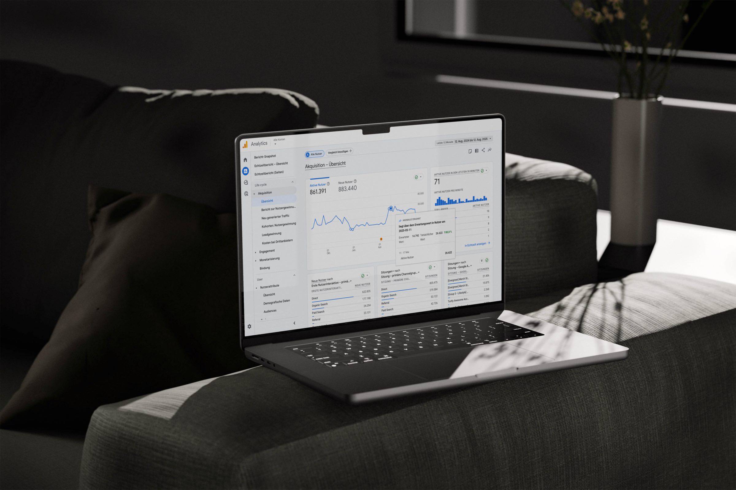 Darstellung von Search Engine Optimization als Dienstleistung